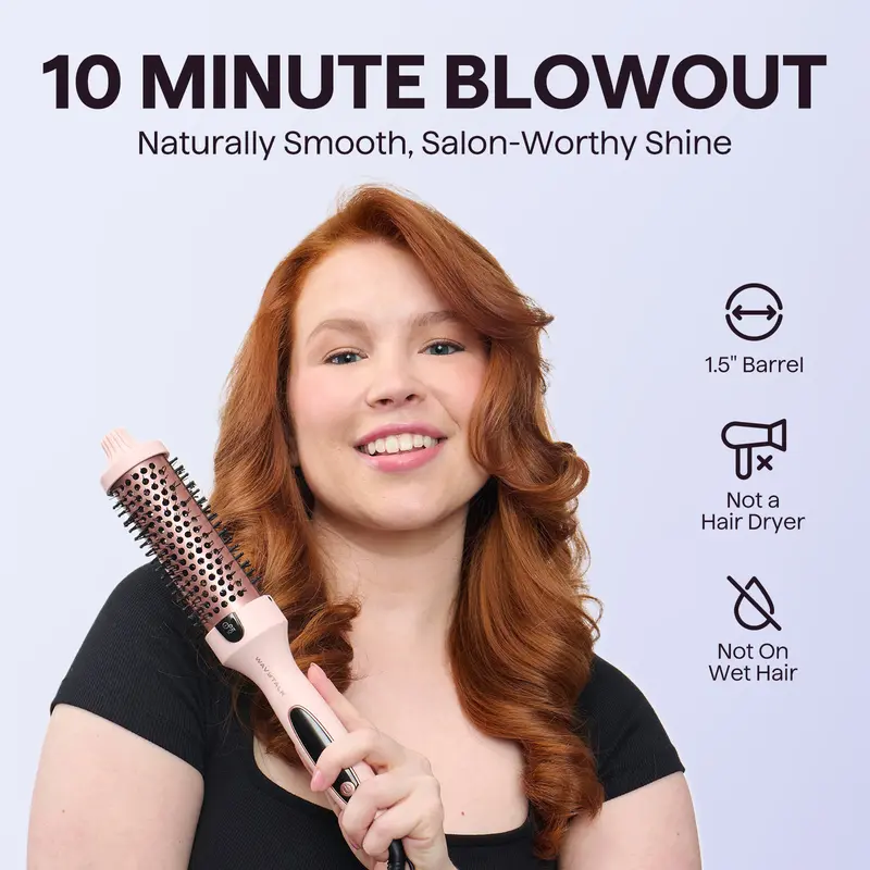 Wavytalk - Brosse thermique ionique 1,5 pouce Boost Blowout