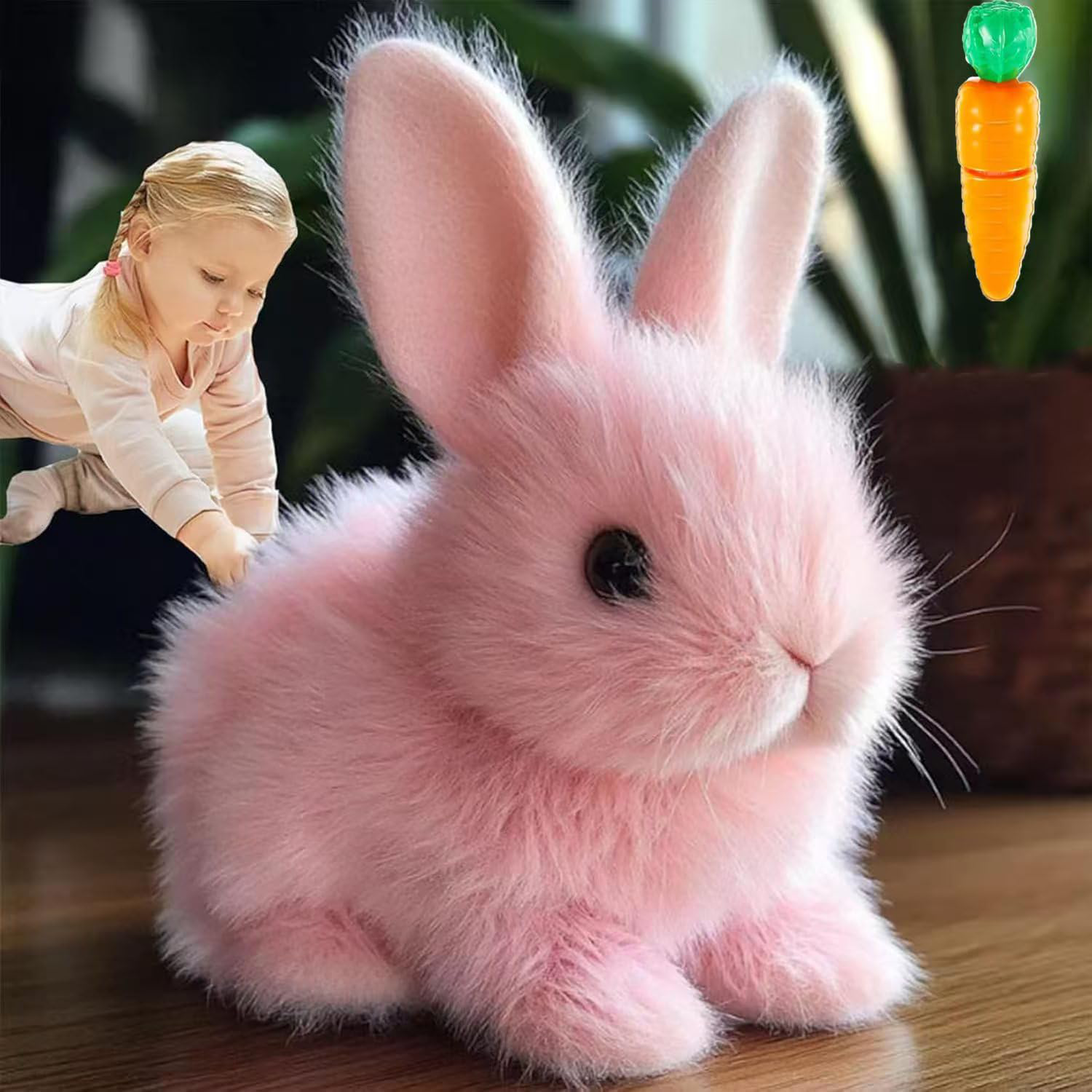 Bunny Pal - Lapin Interactif Réaliste